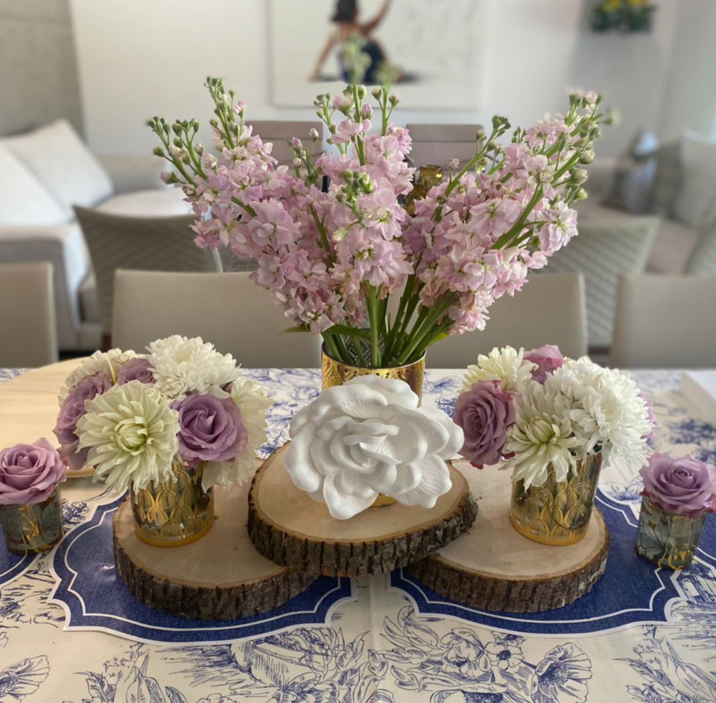 VINTAGE FRAME JEAN LOOK PAPER PLACEMAT