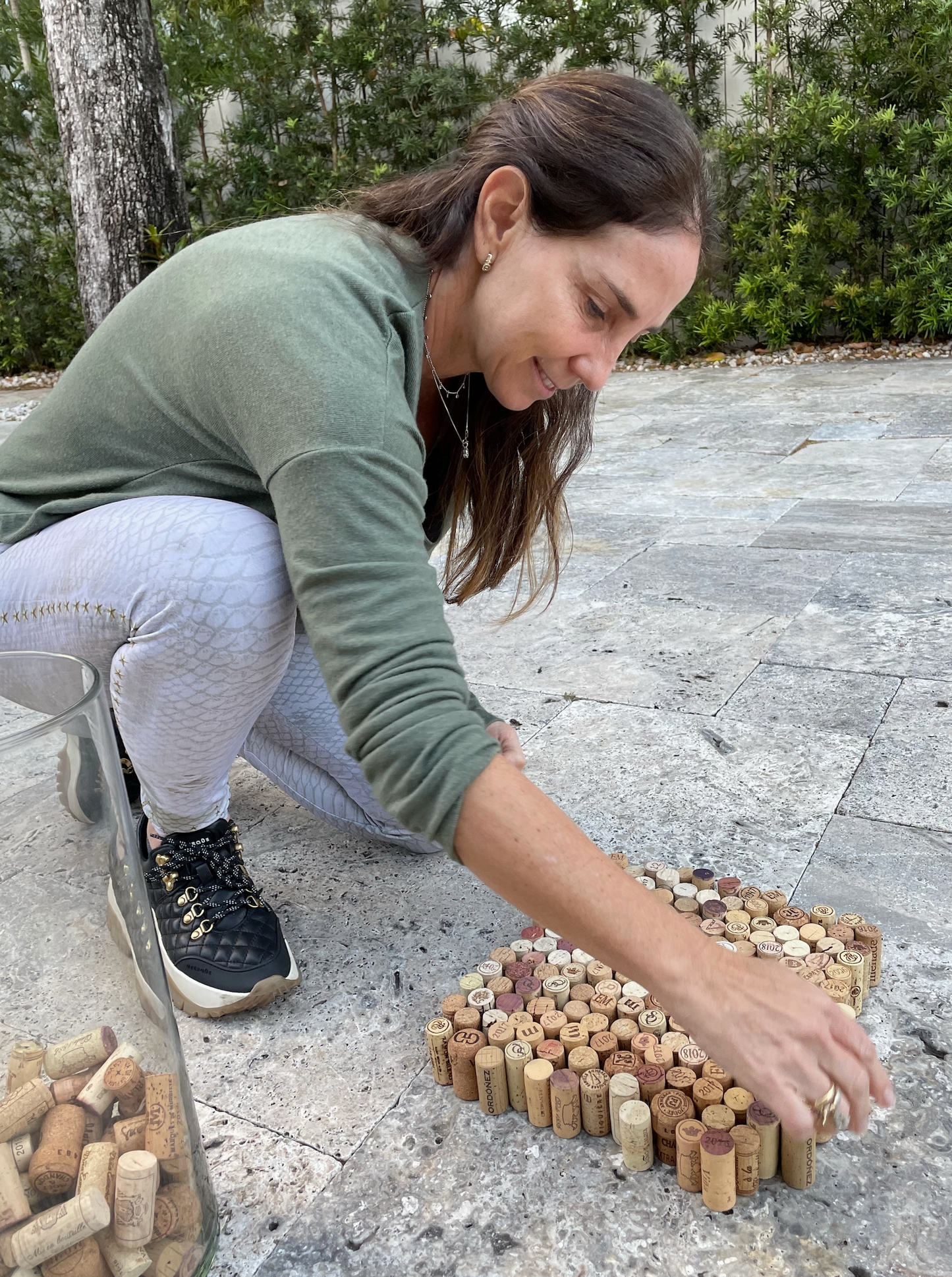 WINE CORKS PAPER PLACEMAT