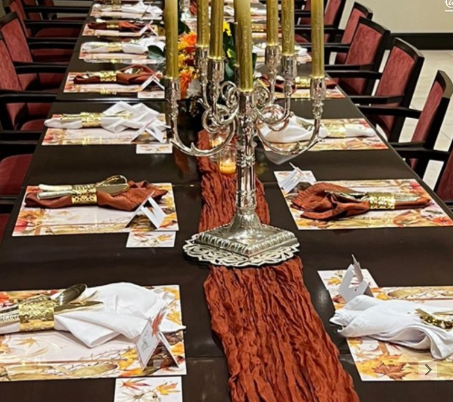 THANKSGIVING / FALL PAPER PLACEMAT