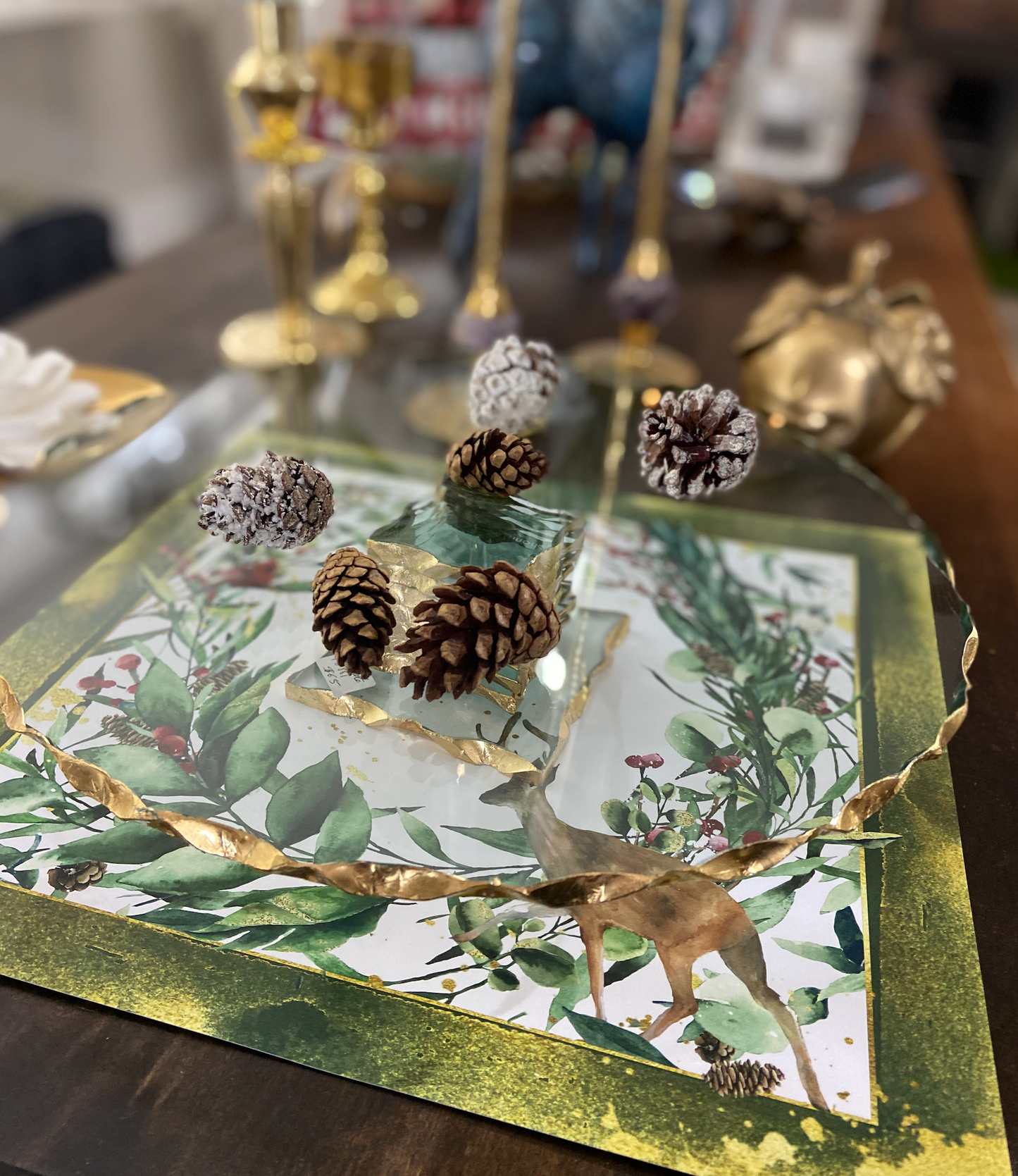 CHRISTMAS WRENCH PAPER PLACEMAT