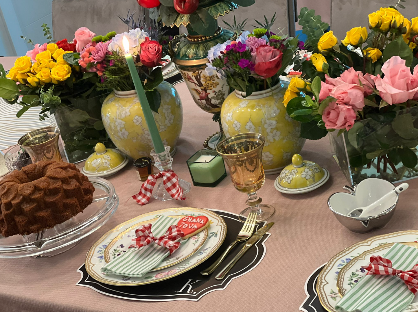 VINTAGE FRAME BURLAP TEXTURE LOOK PLACEMAT