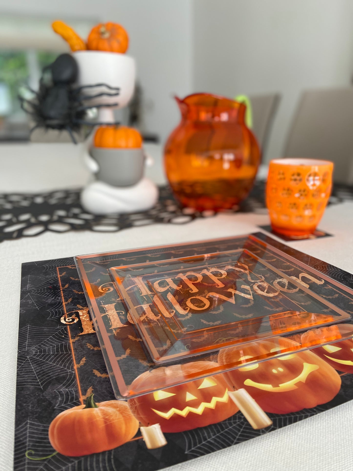 HALLOWEEN JACK O' LANTERN PLACEMAT