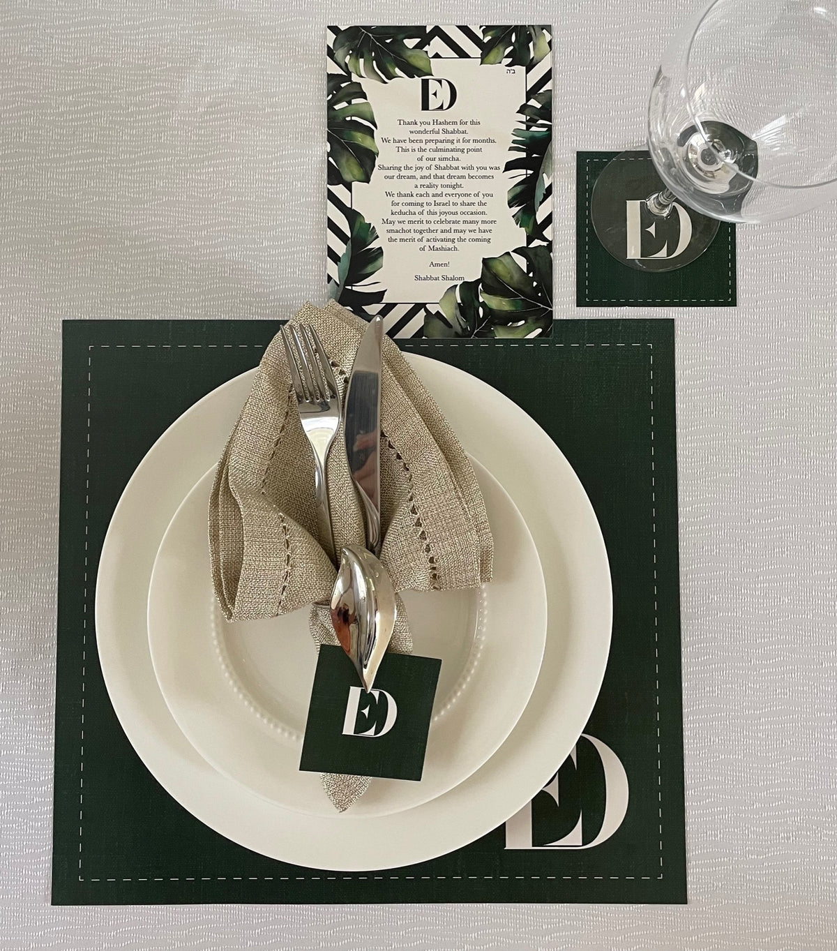 Custom Paper Placemats — Personalized Design | Minimum of 10
