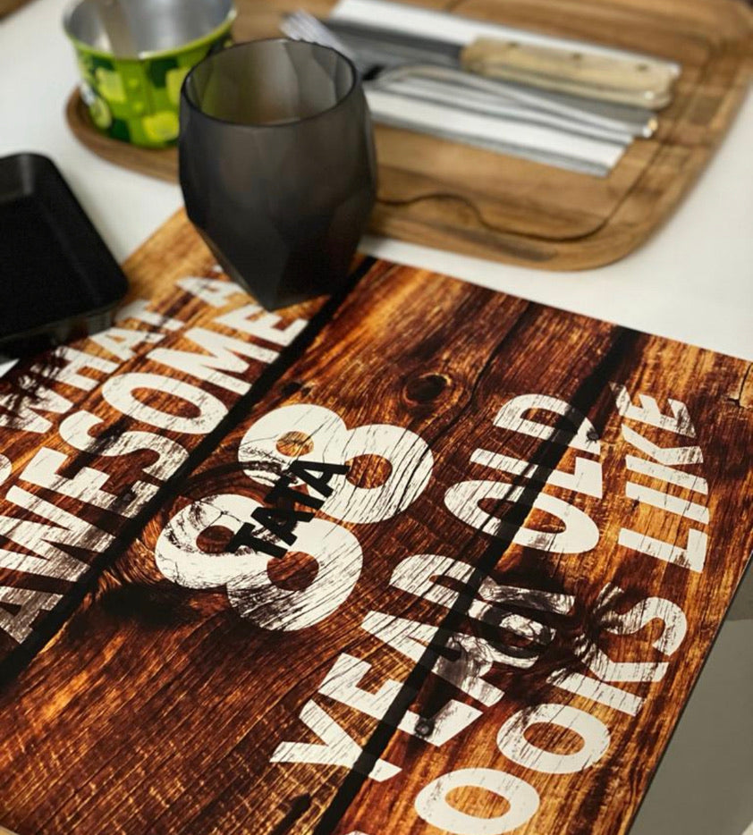 Custom Paper Placemats — Personalized Design | Minimum of 10