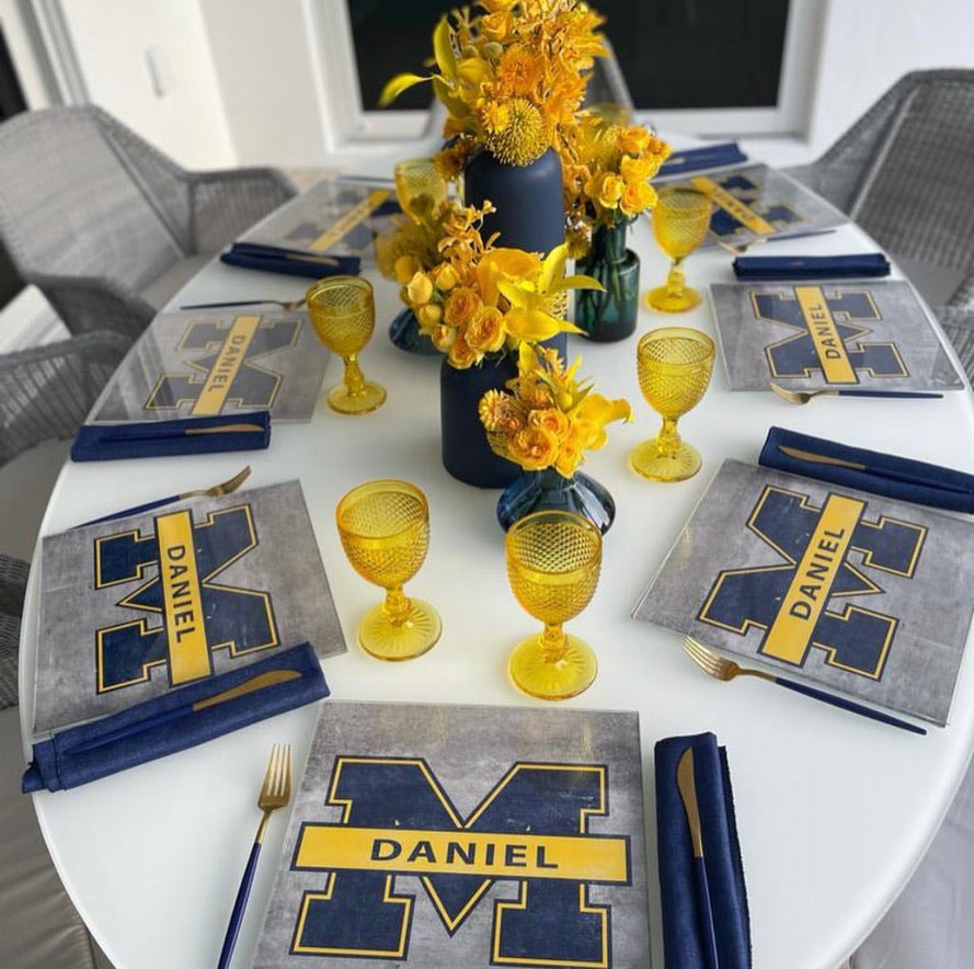 Custom Paper Placemats — Personalized Design | Minimum of 10