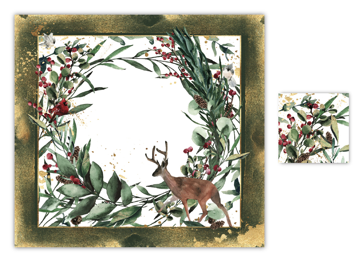 CHRISTMAS WRENCH PAPER PLACEMAT