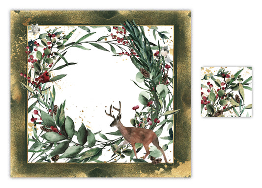 CHRISTMAS WRENCH PAPER PLACEMAT