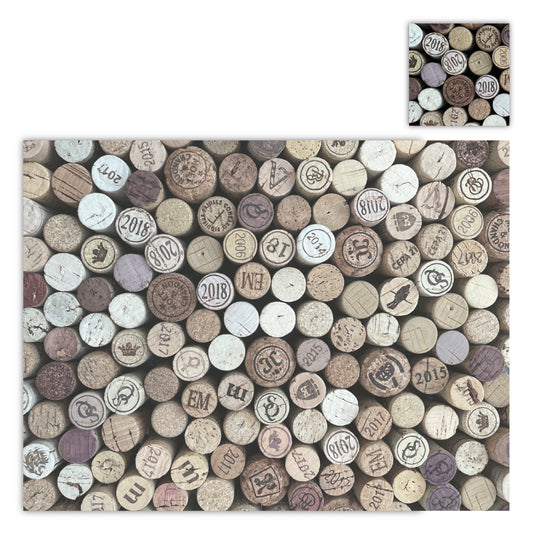 Wine Cork Paper Placemat