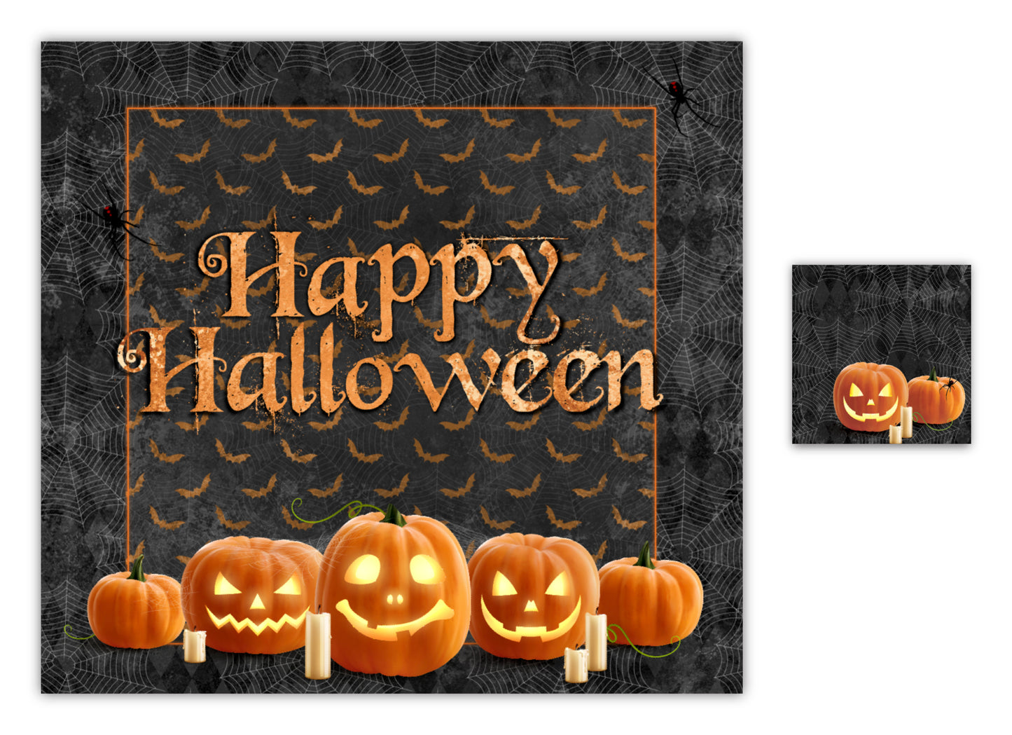 HALLOWEEN JACK O' LANTERN PLACEMAT