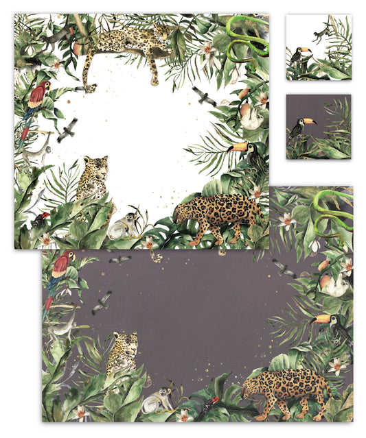 JUNGLE LIFE PAPER PLACEMAT
