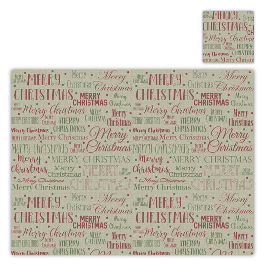 MERRY CHRISTMAS PAPER PLACEMAT