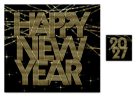 NEW YEAR'S EVE PAPER PLACEMAT