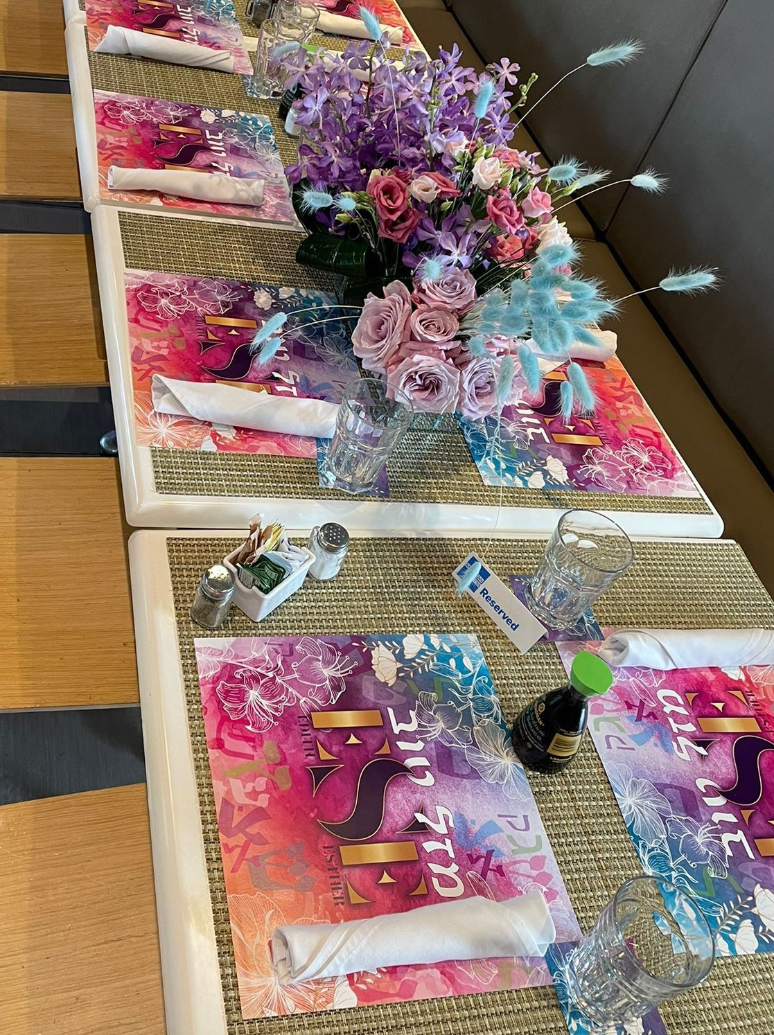 Custom Paper Placemats — Personalized Design | Minimum of 10