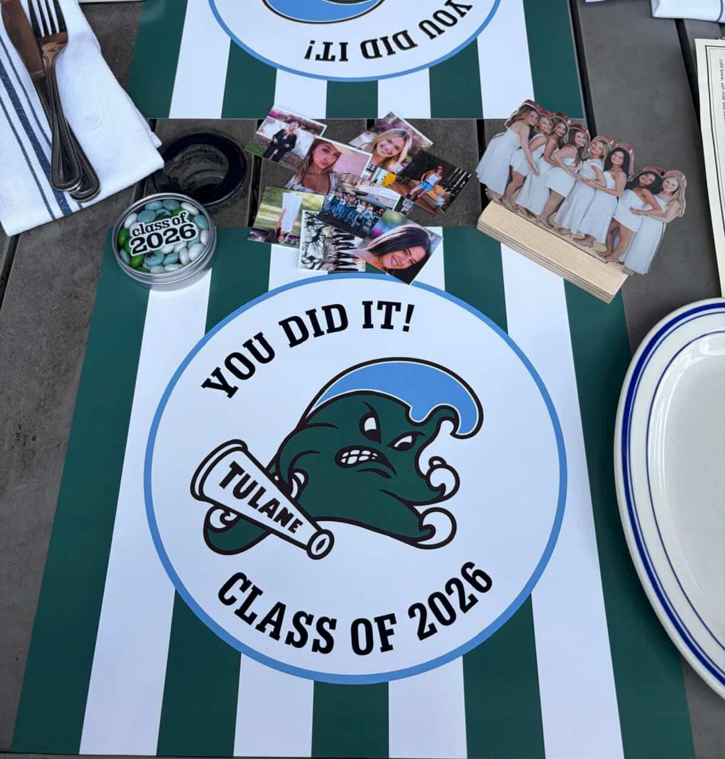 Custom Paper Placemats — Personalized Design | Minimum of 10