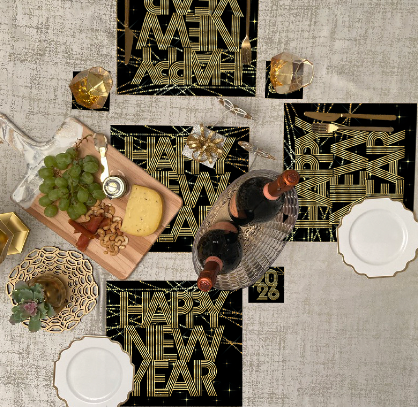 NEW YEAR'S EVE PAPER PLACEMAT