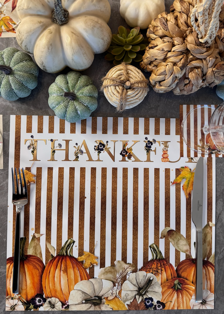 THANKFUL PAPER PLACEMAT