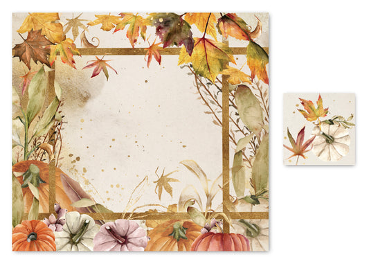 THANKSGIVING / FALL PAPER PLACEMAT