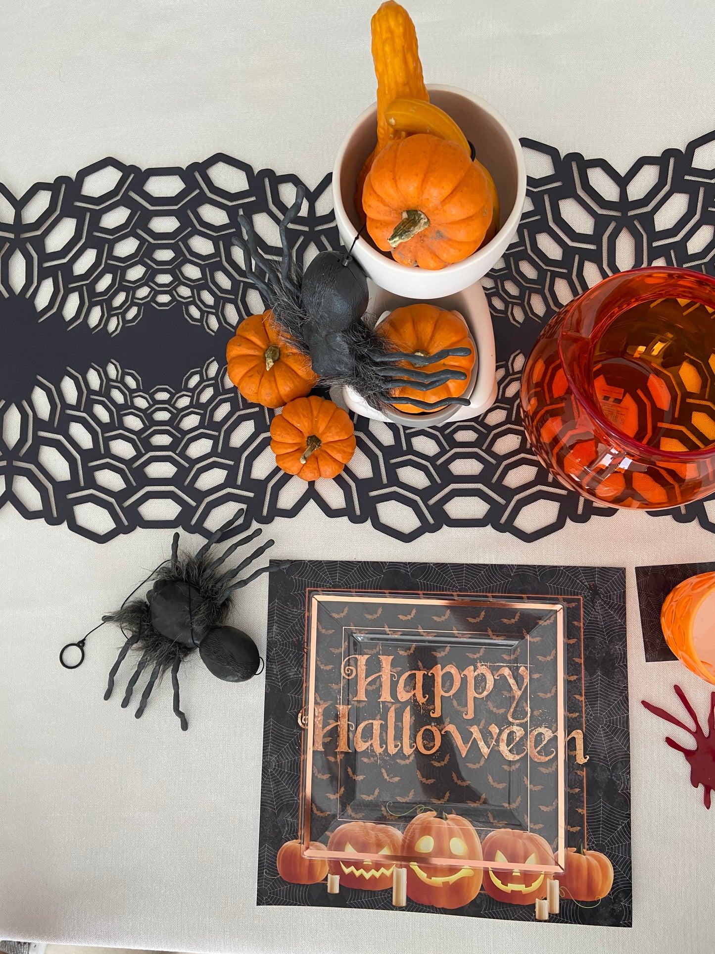 HALLOWEEN JACK O' LANTERN PLACEMAT